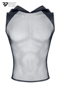 T-shirt Fetish à Capuche En Mesh By Regnes 8 T-shirt Fetish à Capuche En Mesh By Regnes -L’Éveil Sensuel Soldes t shirt fetish a capuche en mesh by regnes 3