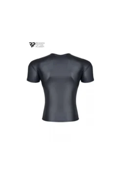 T-shirt Homme Wetlook Noir -L’Éveil Sensuel Soldes t shirt homme wetlook noir 3