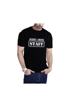 T Shirt Jacquie Et Michel Staff Noir