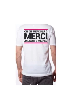 T Shirt Officiel Jacquie Et Michel Blanc