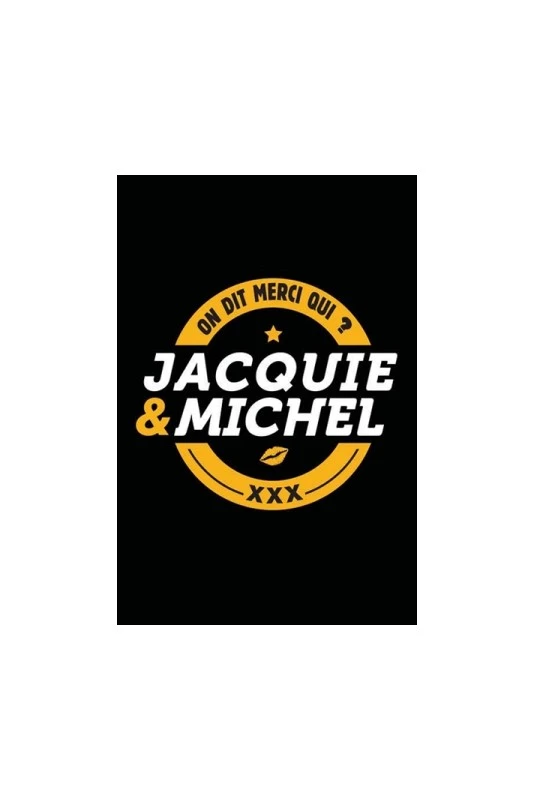 T Shirt Officiel T 3 XL Jacquie Et Michel Noir Et Jaune 2 T Shirt Officiel T 3 XL Jacquie Et Michel Noir Et Jaune – Image 2