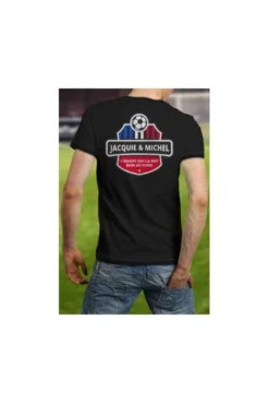 Tee-shirt Football Jacquie Et Michel