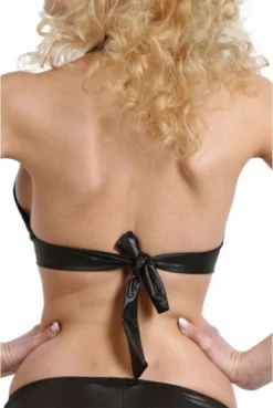 Top WetLook Zip Fetish -L’Éveil Sensuel Soldes top wetlook zip fetish 4