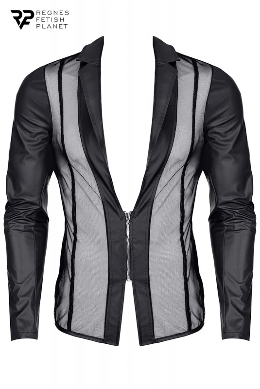 Veste Wetlook Fetish Homme Daniele 3 Veste Wetlook Fetish Homme Daniele – Image 3